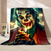 6 Sizes Clown Joker Printed Blanket Warm and Soft for Home Travel Blanket Sofa Bedding Camping Picnic Car Office Cover Blanket - Image 1