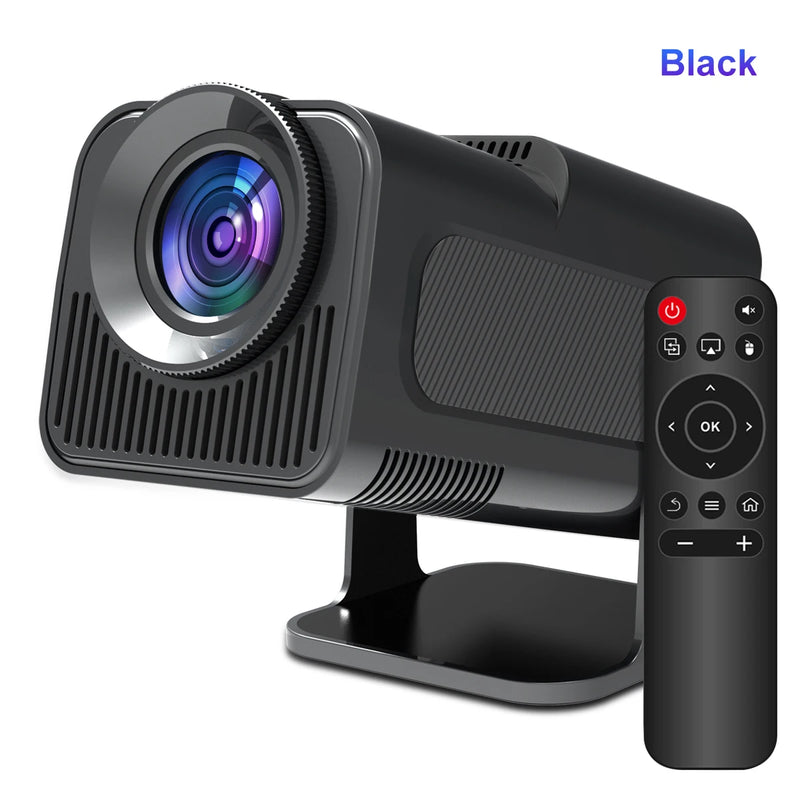 Proyector Android 11 4K nativo 1080P 390ANSI HY320 Dual Wifi6 BT5.0 1920*1080P Proyector portátil de cine actualizado HY300