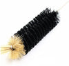 Long Bottle Brush, 17 in Bendable Cleaner Brushes for Cleaning Neck Beer Bottles, Wine, Baby Bottles, Water Bottles, Tumblers, Flask, Bird Feeder, Vase, Pipes and Brewing Supplies Black/1Pack - Image 4