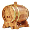 Essential Oil Aroma Diffuser - 350Ml Barrel Wood Ultrasonic Air Mist Humidifier - Image 1