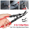 Panel Clip Pliers,Easily Removes Trim and Upholstery Clips and Fastenersprevents,Clip Removal Plier,Damage to Trim And. - Image 1