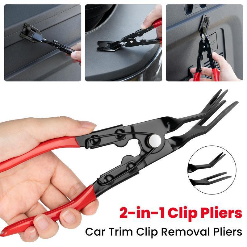 Panel Clip Pliers,Easily Removes Trim and Upholstery Clips and Fastenersprevents,Clip Removal Plier,Damage to Trim And.
