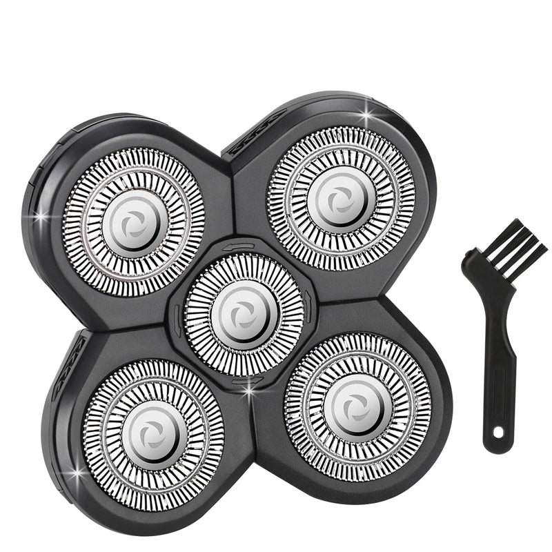 5 Cabezales De Repuesto Para Afeitadora Eléctrica Para Hombres