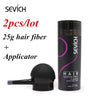 Hair Fiber Set 25G Hair Building Fiber + Applicator Keratin Fiber Hair Spray Thinning Thickening Hair Growth Treat - Image 2