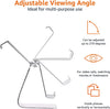 Adjustable Aluminum Phone Stand for Cell Phones, Iphone and Android, 3.15 X 2.87 X 3.74 Inch, Silver - Image 4
