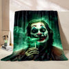 6 Sizes Clown Joker Printed Blanket Warm and Soft for Home Travel Blanket Sofa Bedding Camping Picnic Car Office Cover Blanket - Image 3