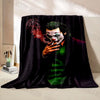 6 Sizes Clown Joker Printed Blanket Warm and Soft for Home Travel Blanket Sofa Bedding Camping Picnic Car Office Cover Blanket - Image 4